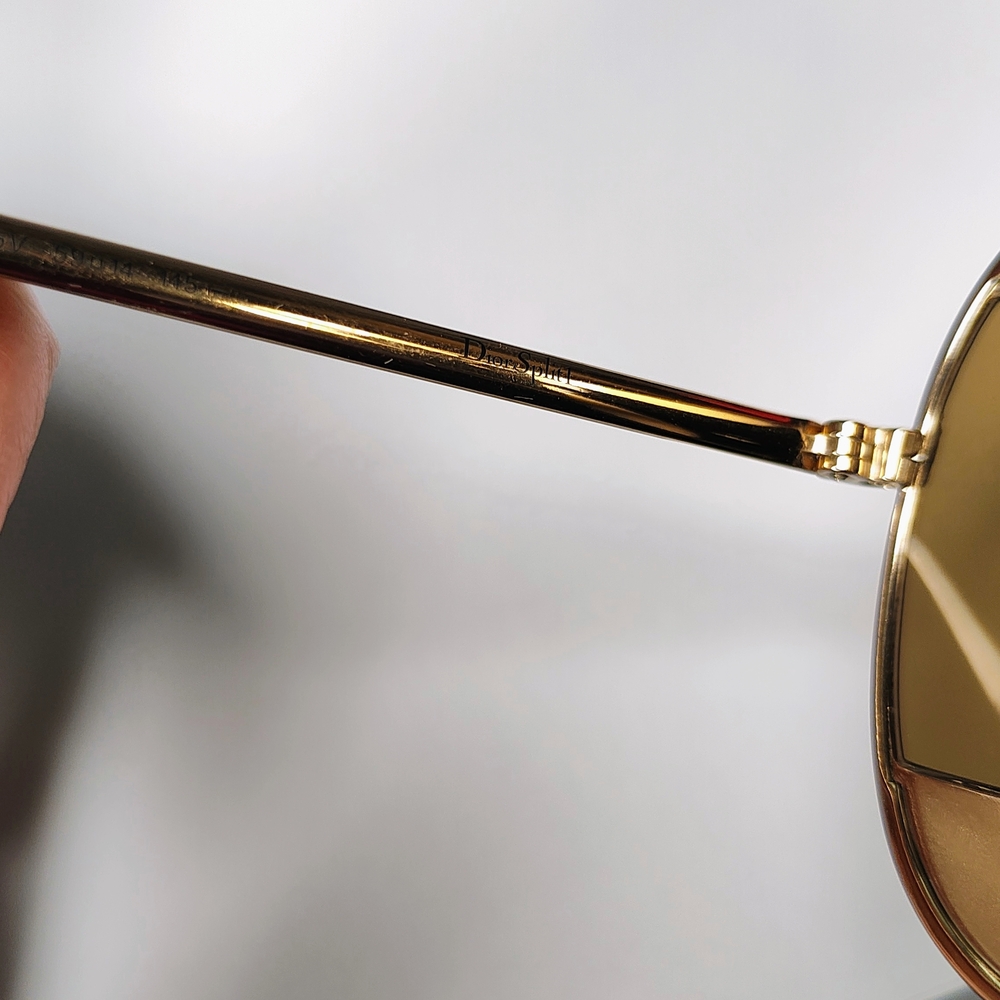 Christian Dior Split 59mm Aviator Sunglasses - Picture 4 of 5
